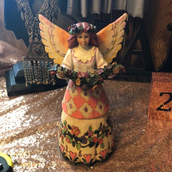 Jim Shore Other - Beautiful Jim Shore Angel Of Gratefulness Collectible Angel